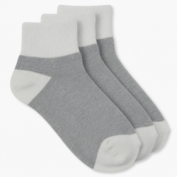 Men Diabetic Ankle Quarter Socks Circulatory Health Cotton 3-12 Pairs Size 9-15