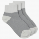 Men Diabetic Ankle Quarter Socks Circulatory Health Cotton 3-12 Pairs Size 9-15