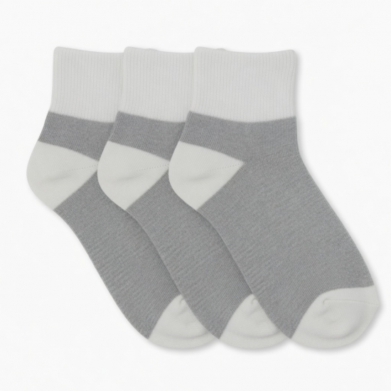 Men Diabetic Ankle Quarter Socks Circulatory Health Cotton 3-12 Pairs Size 9-15