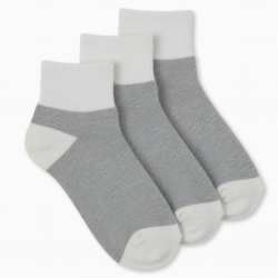 Men Diabetic Ankle Quarter Socks Circulatory Health Cotton 3-12 Pairs Size 9-15