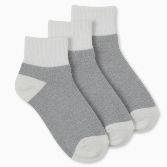 Men Diabetic Ankle Quarter Socks Circulatory Health Cotton 3-12 Pairs Size 9-15