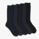6 Pairs Compression Socks Men Women 20-30mmHg Knee High Support Running Black