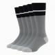6 Pairs Men's Diabetic Over the Calf Socks Knee High Soft Cotton Socks
