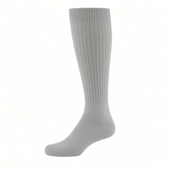 12 Pairs Mens Diabetic Over The Calf Socks Compression Knee High Cotton Socks
