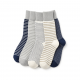 Crew Socks 5 Pairs Gift Set Soft Breathable Mixed Pattern Socks