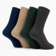 BRUBAKER Men's Women's Alpaca Wool Socks Winter Socks for Men Women 4 Pair Pack