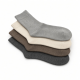 BRUBAKER 4 Pairs Alpaca Wool Socks - Fine Knit Socks for Women and Men
