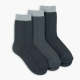 3 Pairs Diabetic Crew Socks Mens Circulatory Cotton Non Binding 9-11 10-13-15
