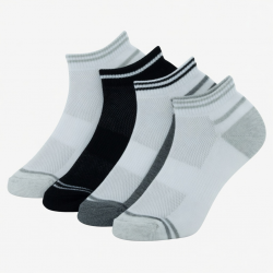 Men's Cotton Ankle Socks Breathable Running Sports Elastic 5 Pack Size 9-13