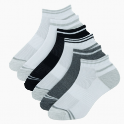 Men's Cotton Ankle Socks Breathable Running Sports Elastic 5 Pack Size 9-13