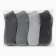 Copper Fit Men's 9-pack Ankle Socks in Multi Grey 9-11, Shoe Sz 4-10