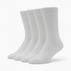 3-12 Pairs Health Circulatory Crew Cotton Diabetic Socks White 9-11 10-13-15