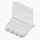 3-12 Pairs Health Circulatory Crew Cotton Diabetic Socks White 9-11 10-13-15