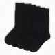 Men's Bamboo Black Dress & Trouser Socks - Soft & Odor-Free (8 Pack)-633