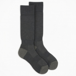 Merino Wool Compression Knee High Socks Ideal for Hiking, Ski, Travel, Sports