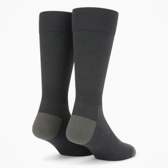 Merino Wool Compression Knee High Socks Ideal for Hiking, Ski, Travel, Sports