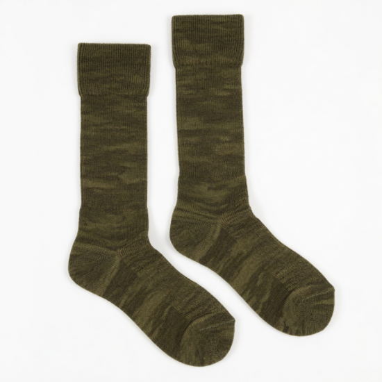 Realtree Mens Outdoor Merino Wool Tall Long Over the Calf Boot Socks 2 Pair Pack
