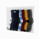 Men's Athletic Crew Socks 12 Pack, Breathable Cotton Assorted Colors and Pattern