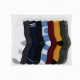 Men's Athletic Crew Socks 12 Pack, Breathable Cotton Assorted Colors and Pattern
