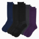 (5 Pairs)15-20mmHg Graduated Compression Support Socks Knee High Men Women S-XXL
