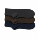 3 Pack Men 100%Merino Wool Crew Socks Thicken Dress Solid Thermal Boot Winter