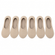 6 Pairs Mens Invisible No-Show Socks Non-Slip Loafer Low Cut Cotton Liner 7-11