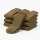 6 Pair USOA GI MILITARY SURPLUS ANTI-MICROBIAL BOOT SOCK - Coyote - Athletic
