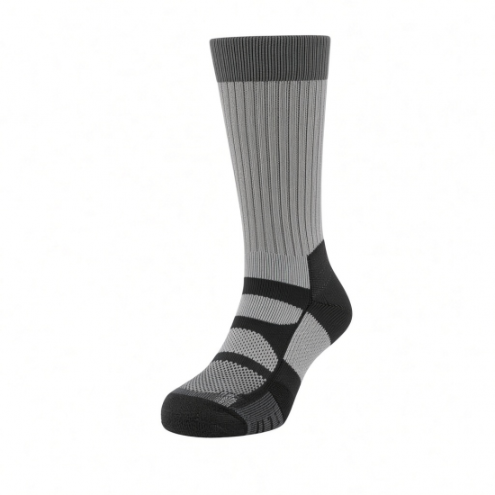 APTYID Men's Moisture Wicking Cushioned Crew Work Boot Socks 6 Pack