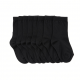 10 Pairs Men's Ultra-thin Ice Silk Socks Breathable Short Stockings Thin Solid
