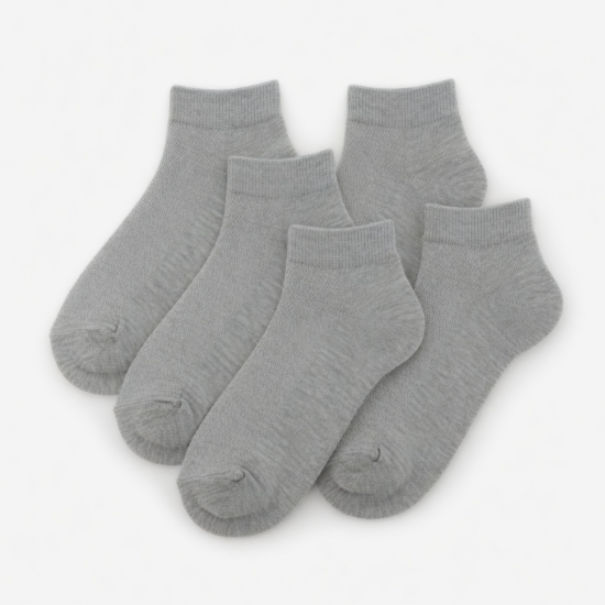 Ankle Socks Unisex Comfort Fit Breathable Lightweight Sports Daily Wear 5/10 Pai
