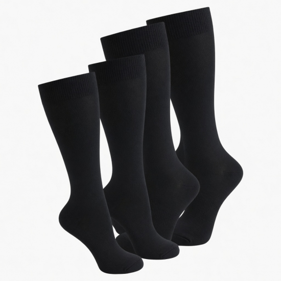 Women's Everyday Compression Knee High Sock 3-Pack - All size