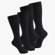Women's Everyday Compression Knee High Sock 3-Pack - All size