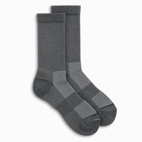 Merrell Men’s Oxysox Socks Gray Vintage 2003 Size XL Calf Hiking Compression