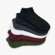 6-12 Pairs Mens Plain Solid Polyester Sports Ankle Socks Low Cut Size 9-13