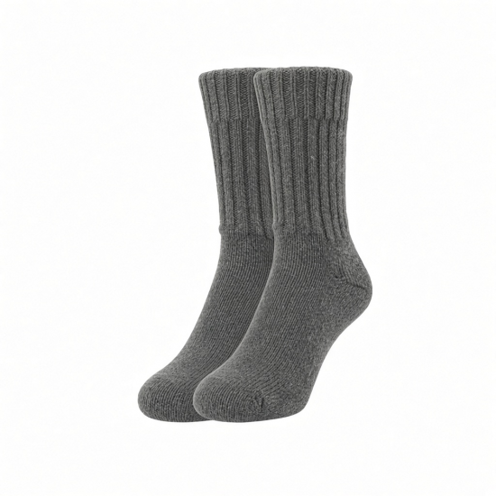 3/5 Pairs Solid Color Wool Socks for men Winter Warm Socks Thermal Socks Thick